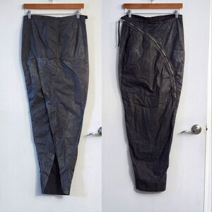 Rick Owens Black Pencil Skirt